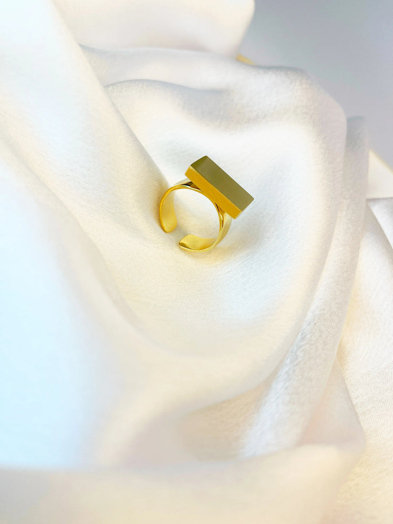 The Midas Bar Ring (18k gold Plated)