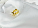 Load image into Gallery viewer, The Midas Bar Ring (18k gold Plated)
