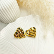 Marbelle Wave Studs