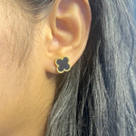 Load image into Gallery viewer, Velin Clover Studs
