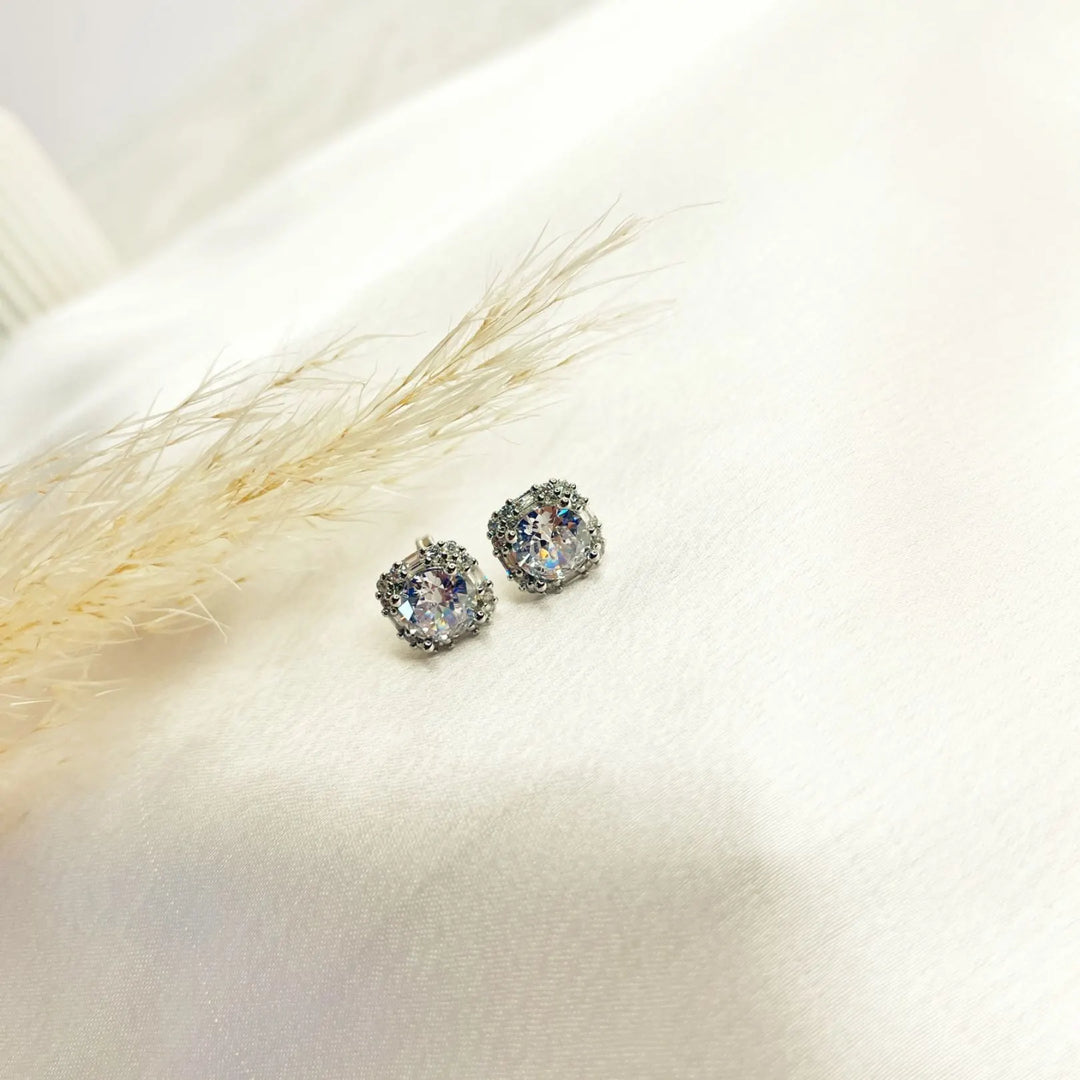 Crystal Bloom Studs