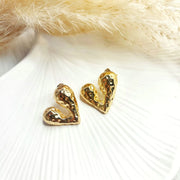 Amara Heart Studs