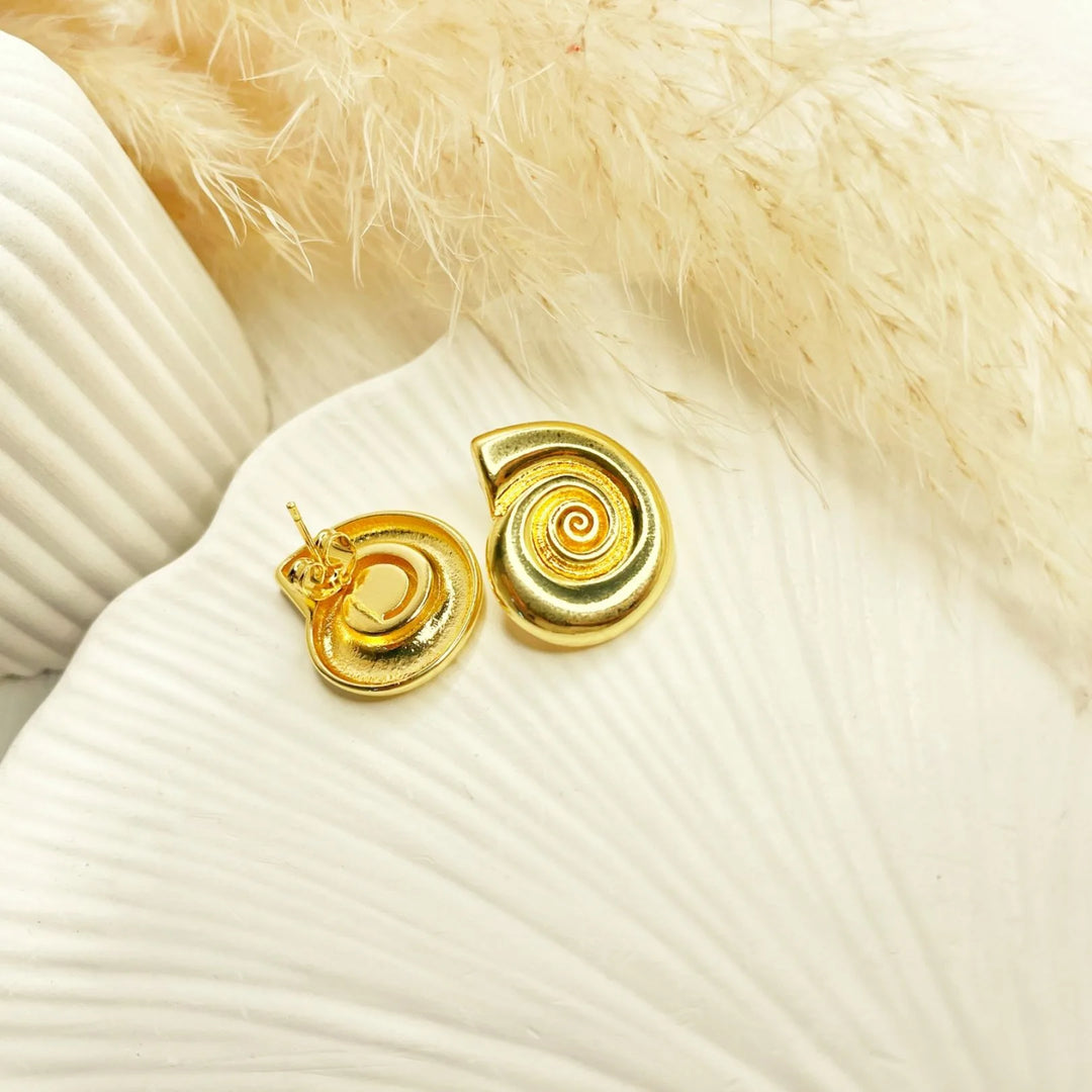 Auralyn Spiral Studs